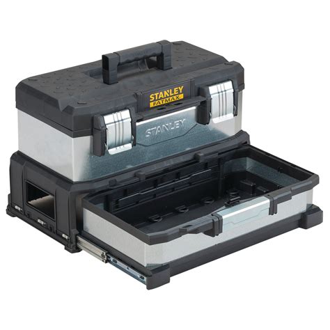 stanley steel box|stanley plastic tool boxes.